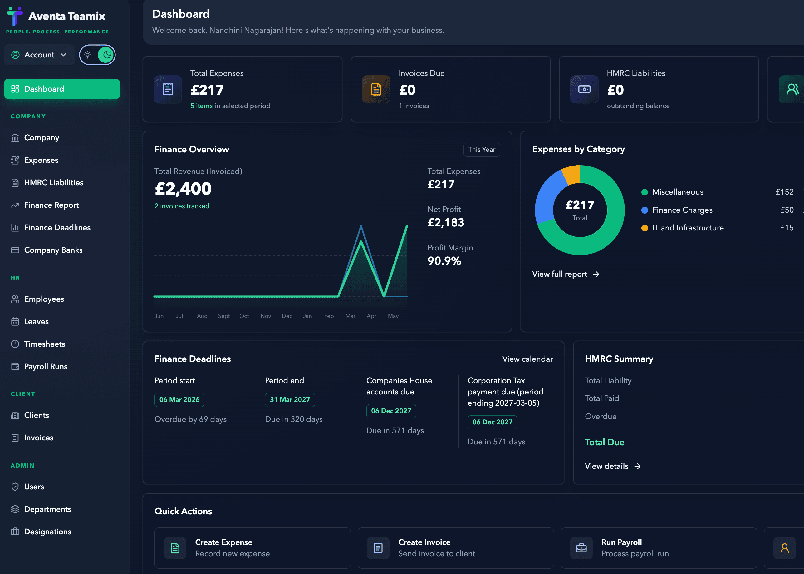 HRMS workforce and business operations platform preview